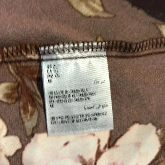 Inc maxi  robe with lace - Picture 6 of 7